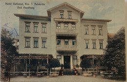 Bad Harzburg // Hotel National (color) 1911 - Bad Harzburg