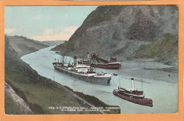 Panama Canal Old Postcard - Panama