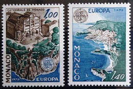 EUROPA 1978 - MONACO                   N° 1139/1140                        NEUF* - 1978