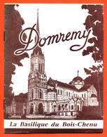 Livret Domremy " La Basilique Du Bois Chenu " 20 Pages Avec Illustrations - Alsace