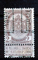 BELGIE - Preo Nr 116A - "BRUXELLES 1897" - (ref. 3716) - ROLLER PRECANCELS - Handrol Préos à Roulette - Rollo De Sellos 1894-99