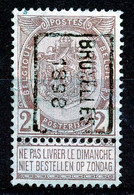 BELGIE - Preo Nr 169B - "BRUXELLES 1898" - (ref. 3721) - ROLLER PRECANCELS - Handrol Préos à Roulette - Roller Precancels 1894-99