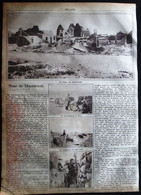 Origineel Knipsel Uit Tijdschrift " Ons Land " 1919 : Guerre Oorlog 1914 - 1918 RAMSKAPELLE - YZER YSER Tranchées 2 Pag. - Non Classés