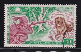 Senegal 1972, Lion, Minr 491 Vfu - Big Cats (cats Of Prey)