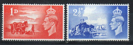 Great Britain George VI Regional Issues Channel Islands 3rd Anniversary Of Liberation In Unmounted Mint - Sin Clasificación