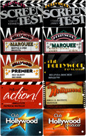 Lot De 10 Cartes : Hollywood Casino S - Tarjetas De Casino