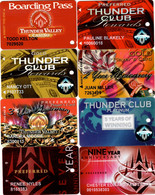 Lot De 8 Cartes : Thunder Valley Casino : Lincoln CA - Cartes De Casino