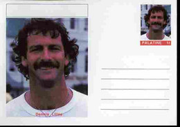 Palatine (Fantasy) Personalities - Dennis Lillee (cricket) Postal Stationery Card Unused And Fine - Cricket