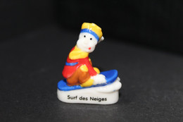 Fève De La Série LES SPORTS D'HIVER ( Pasquier ) - Surf Des Neiges - 2006 - (Réf. 018) - Sports