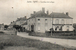 Tuffé - Carrefour De La Gare - Autres Communes