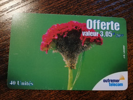 ST MARTIN  OUTREMER TELECOM/ 20FF OFFERTE  FLOWER     ** 6757 ** - Antillen (Frans)