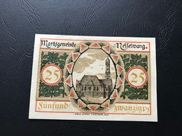 Notgeld - Billet Necéssité Allemagne - 25 Pfennig  - Nesselwang   - Novembre 1918 - Unclassified