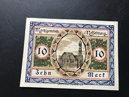 Notgeld - Billet Necéssité Allemagne - 10 Mark  - Nesselwang   - Novembre 1918 - Non Classificati