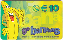 GERMANY Prepaid C-258 - GoBananas - Cartoon, Fruit, Banana - Used - [2] Mobile Phones, Refills And Prepaid Cards