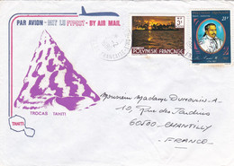 Enveloppe Polynésie 02-02-1980 Par Avion - Sonstige & Ohne Zuordnung