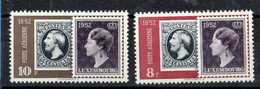 LUXEMBOURG: SERIE DE 2 TIMBRES P.A. NEUF** N°19/20 - Ungebraucht