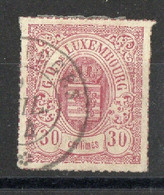 LUXEMBOURG: TIMBRE OBLITERE N°21 - 1859-1880 Armoiries