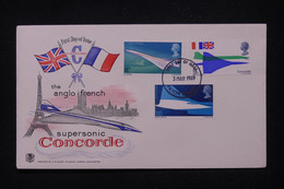 ROYAUME UNI - Enveloppe FDC En 1969 - Concorde - L 114077 - 1952-1971 Pre-Decimal Issues