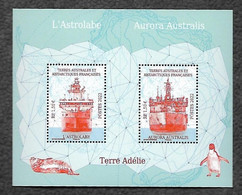 TAAF 2022 - L'Astrolabe Et L'Aurora Australis ** - Unused Stamps