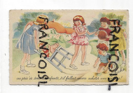 Delcampe - Enfants Et Bébé Au Parc. Bibiche. Blanchard.  M.D. Paris - Blanchard