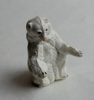 FIGURINE PUBLICITAIRE AVIA LE ZOO OURS BLANC Animaux Animal - Sonstige & Ohne Zuordnung