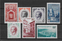 Monaco N°503/519 - Neuf ** Sans Charnière - TB - Ungebraucht