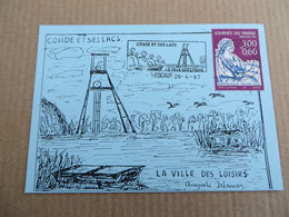 Carte Postale De La Journée Du Timbre 26-4-1997 - Conde Sur Escaut