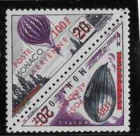 Monaco Poste Aérienne N°61/62 - Neuf */** Avec/sans Charnière - TB - Airmail