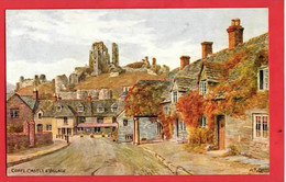 A R QUINTON  UK DORSET   CORFE  CASTLE AND VILLAGE - Quinton, AR