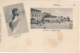 ZANZIBAR - N° 11 - COMORO GIRL - SEA BEACH - LANDING PLACE - Tanzania