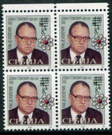 YUGOSLAVIA (Serbia) 2003 Anti-Cancer Tax Stamp Block Of 4  MNH / ** - Nuevos