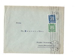 Lettre LSC - GUTTMANN & WIDAWER à HAMBURG - Nouvel Aigle N° 349 & 351 Pour Paris En 1926 - Lettres & Documents