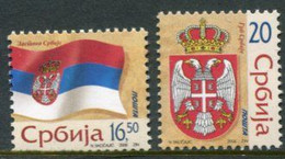 SERBIA  2006 Flag And Arms MNH / **.  Michel 145-46 Av - Serbia