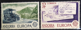 EUROPA 1979 - ANDORRE ESPAGNOL                    N° 116/117                       NEUF* - 1979