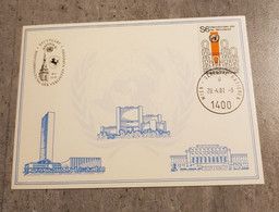 UNITED NATIONS POSTAL ADMINISTRATION 1400VIENNA- AUSTRIA - Covers & Documents