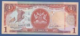 TRINIDAD & TOBAGO - P.41 – 1 Dollar 2002 AUNC, Serie BD 833101 - Trindad & Tobago