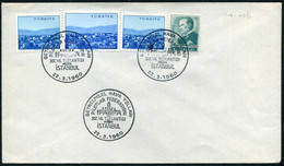 Turkey 1960 Int. Federation Of Air Line Pilots' Associations IFALPA, Aviation | Special Cover, Mar. 22 - Lettres & Documents