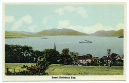 ISLE OF BUTE : SWEET ROTHESAY BAY - Bute