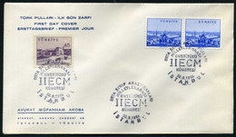 Turkey 1964 Int. Institute For Middle Class Studies, The Congress Of IIECM | Economy | Special Cover, Sept. 30 - Briefe U. Dokumente