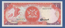 TRINIDAD & TOBAGO - P.36c – 1 Dollar ND (1985) "Chap. 79.02 - Arms" Issue UNC, Serie HW201572 - Trindad & Tobago