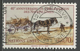 NU Genève - Vereinte Nationen 1985 Y&T N°134 - Michel N°134 (o) - 70c Paysage D'été - Used Stamps