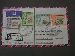 Sabah , Nice Cover Johore 1964 - Johore