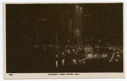 ISLE OF BUTE : ROTHESAY, FROM CHAPEL HILL (FIREWORKS) / ADDRESS - GLASGOW, HOUSTON STREET (CRAWFORD) - Bute