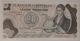 Colombia - 20 Pesos Oro - 1/01/1983 - UNC - Colombie