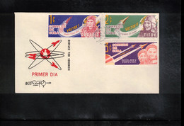 Cuba 1963 Space / Raumfahrt Russian Astronauts FDC - Amérique Du Sud