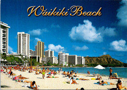 (1 F 12) USA Posted To Australia - Waikiki Beach - Honolulu