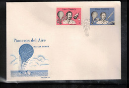Cuba 1965 Space / Raumfahrt Pioneers Of The Space FDC - Amérique Du Sud