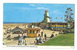 Mablethorpe Amusement Park Fairground Used With Stamp 1974 Lincolnshire - Autres & Non Classés