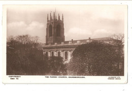 RP GAINSBOROUGH PARISH CHURCH Used With Stamp Lincolnshire - Otros & Sin Clasificación