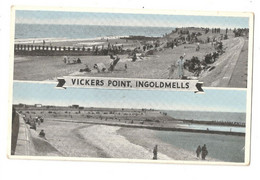 Vickers Point Ingoldmells To Mr & Mrs Bass 7 Rawson Avenue Bradford 3 Yorkshire - Otros & Sin Clasificación